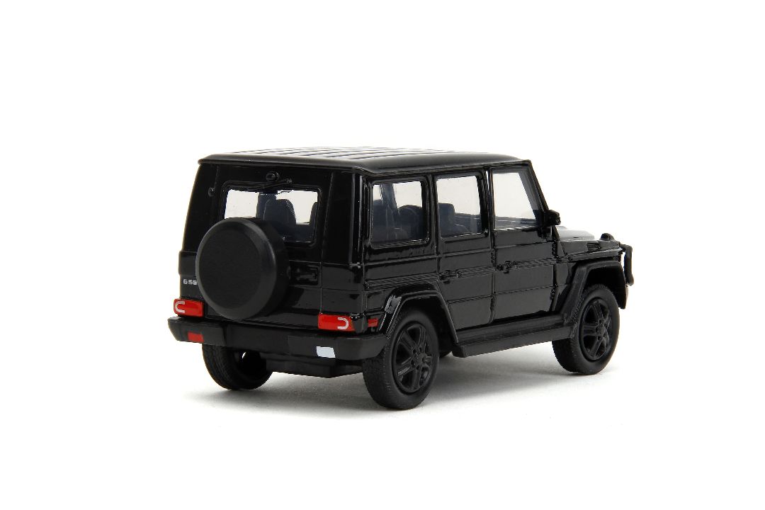 Jada 1/32 "Pink Slips" Mercedes-Benz G-Class 4X4 - Glossy Black – image 5
