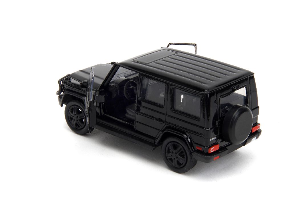 Jada 1/32 "Pink Slips" Mercedes-Benz G-Class 4X4 - Glossy Black – image 11