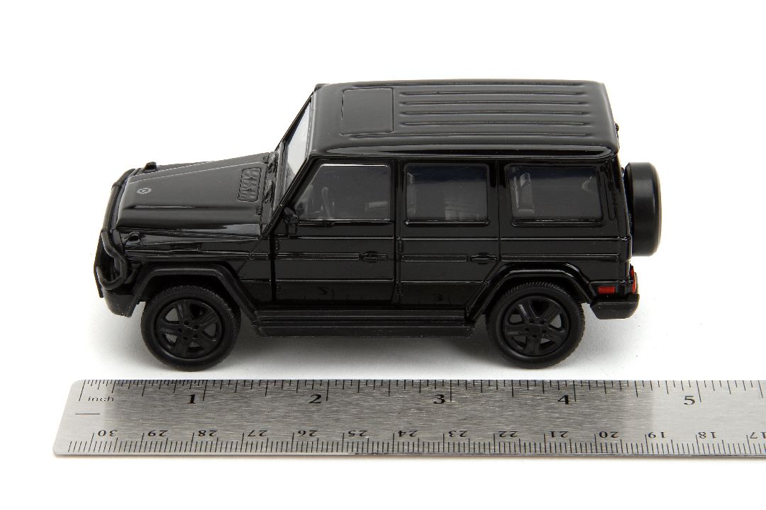 Jada 1/32 "Pink Slips" Mercedes-Benz G-Class 4X4 - Glossy Black – image 13