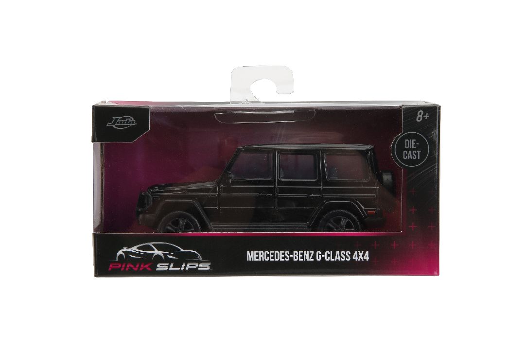 Jada 1/32 "Pink Slips" Mercedes-Benz G-Class 4X4 - Glossy Black – image 14