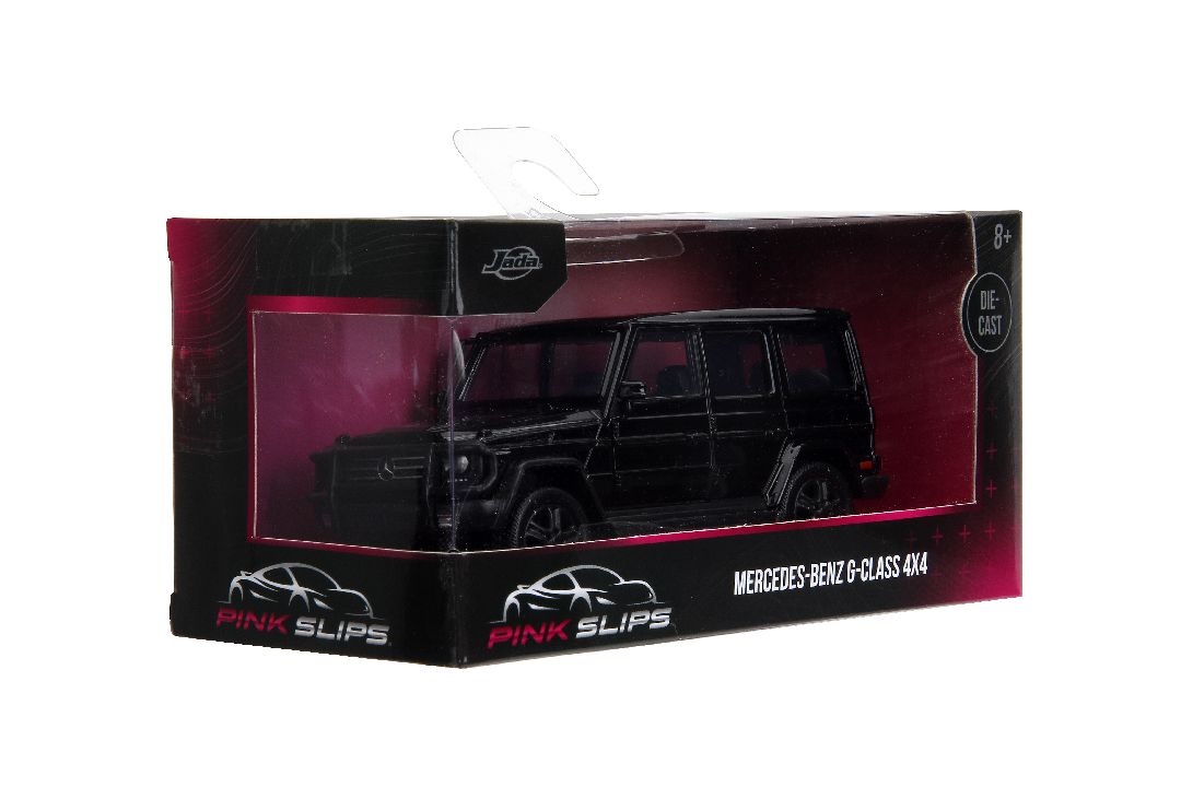 Jada 1/32 "Pink Slips" Mercedes-Benz G-Class 4X4 - Glossy Black – image 15