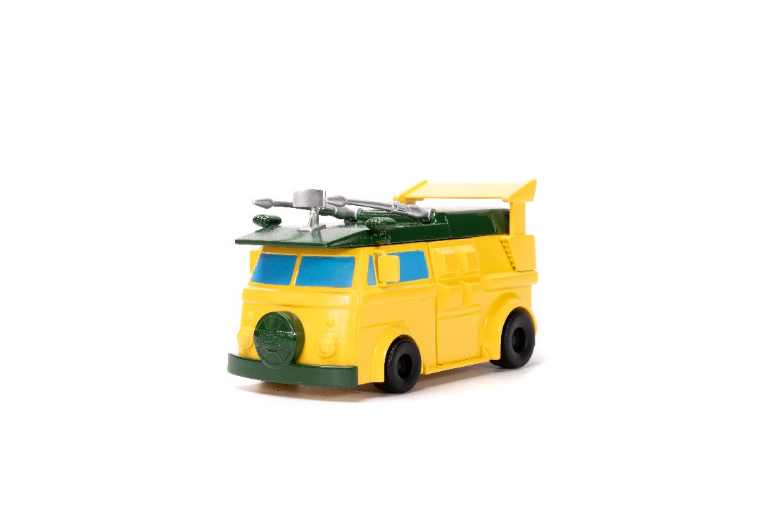 Jada Nano Scene TMNT Turtle Lair with 4 Figures – image 7