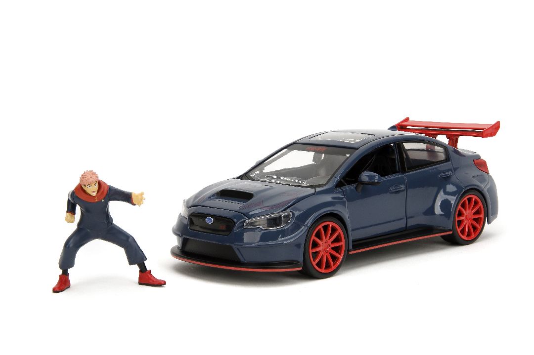 Jada 1/24 "Hollywood Rides"  2016 WRX STI w/ Yuji Itadori – image 2