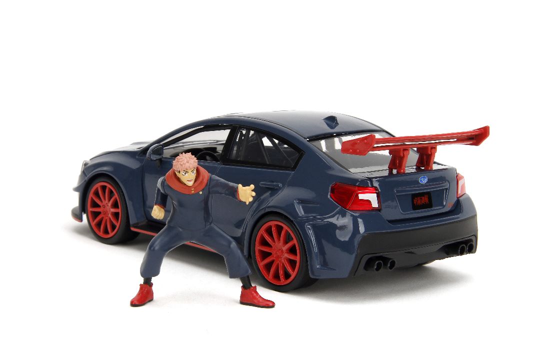 Jada 1/24 "Hollywood Rides"  2016 WRX STI w/ Yuji Itadori – image 4