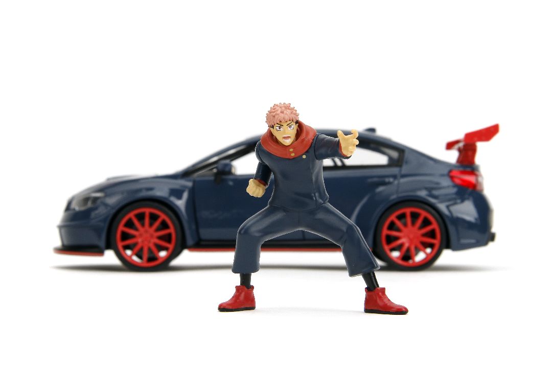 Jada 1/24 "Hollywood Rides"  2016 WRX STI w/ Yuji Itadori – image 5