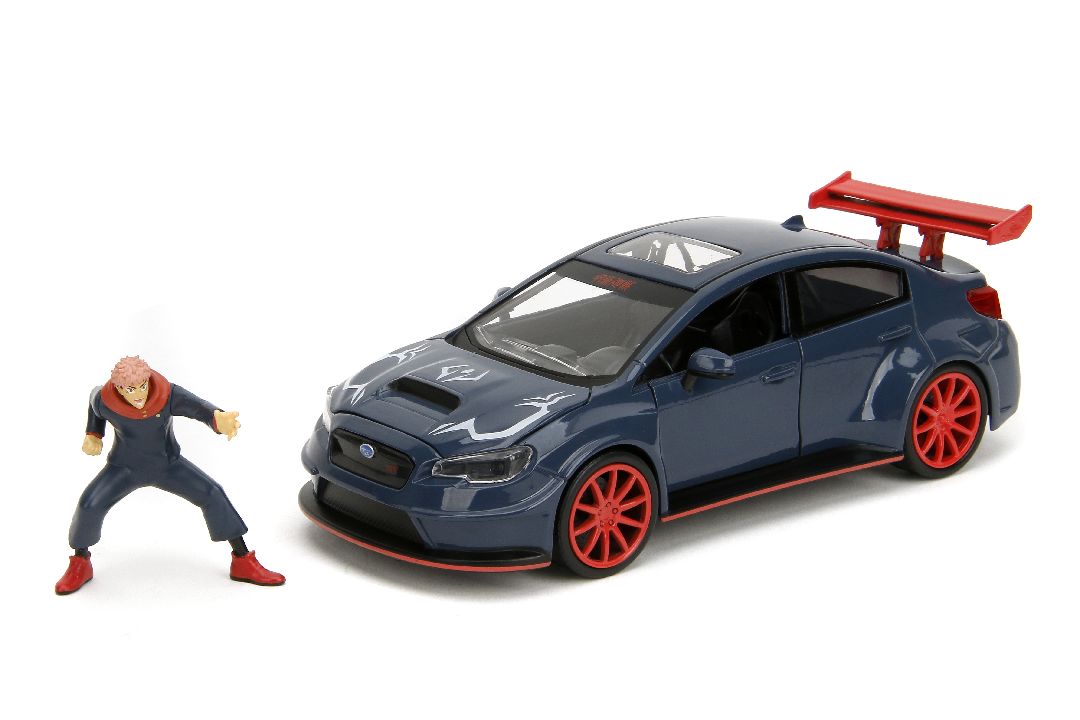 Jada 1/24 "Hollywood Rides"  2016 WRX STI w/ Yuji Itadori – image 9