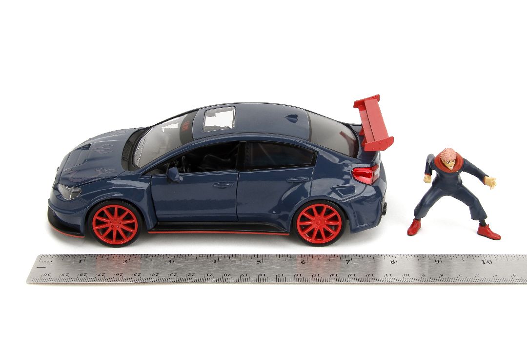 Jada 1/24 "Hollywood Rides"  2016 WRX STI w/ Yuji Itadori – image 16