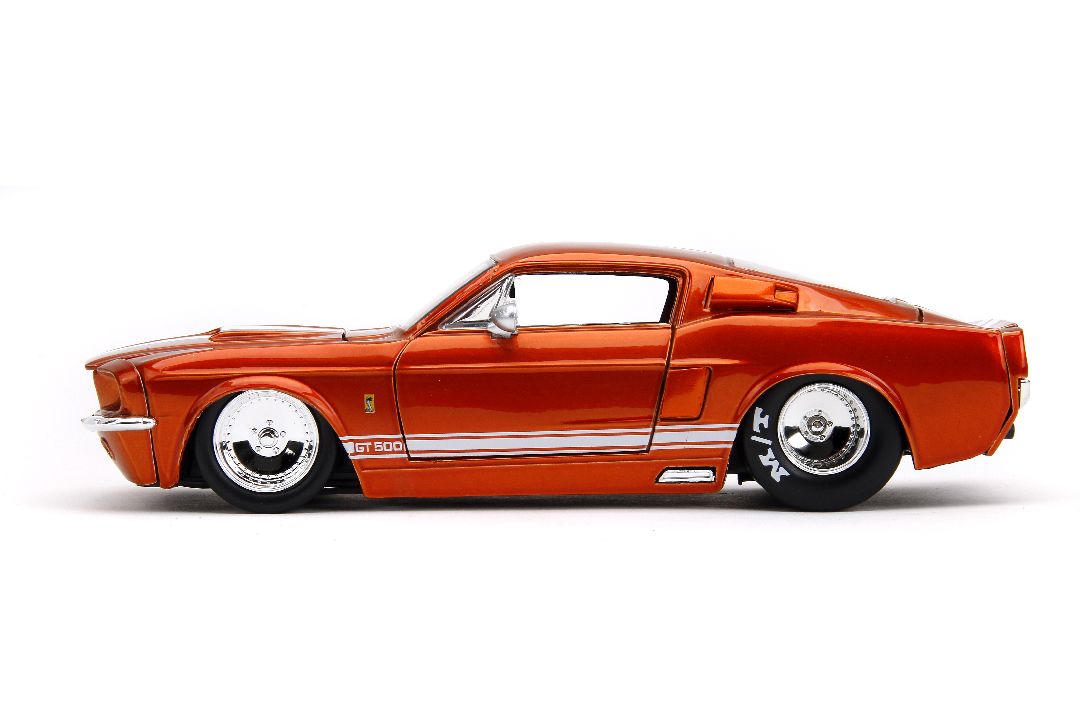 Jada 1/24 "BIGTIME Muscle" 1967 Shelby GT500 - Candy Orange – image 2