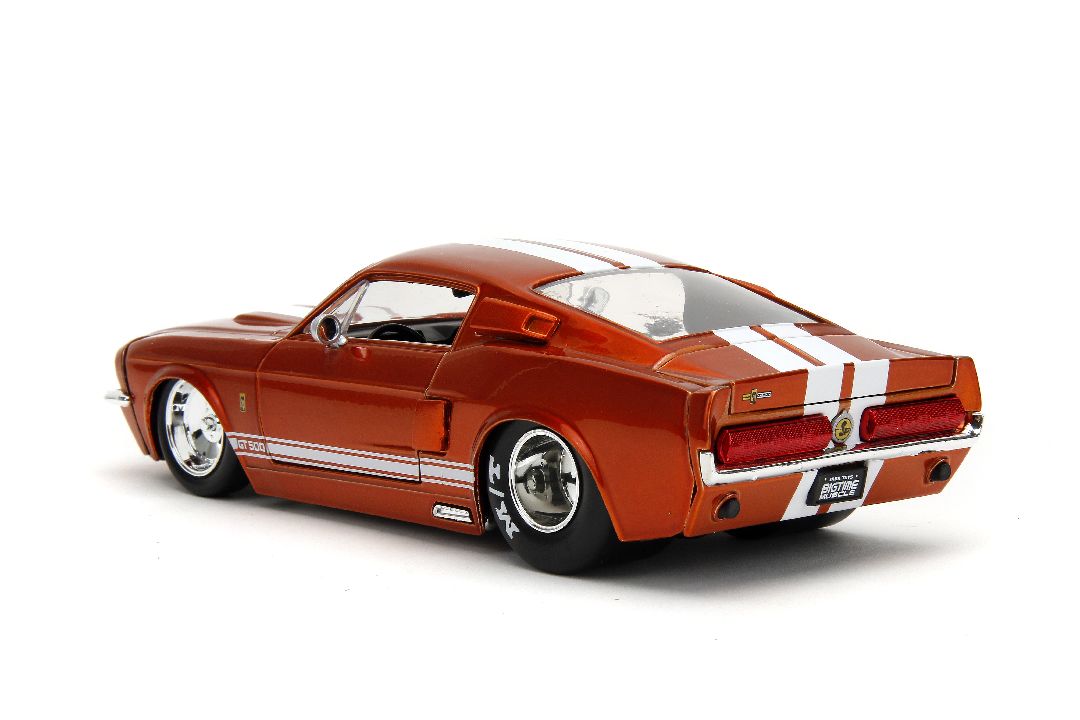 Jada 1/24 "BIGTIME Muscle" 1967 Shelby GT500 - Candy Orange – image 3