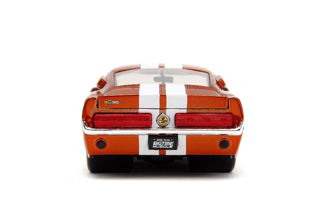 Jada 1/24 "BIGTIME Muscle" 1967 Shelby GT500 - Candy Orange – image 4