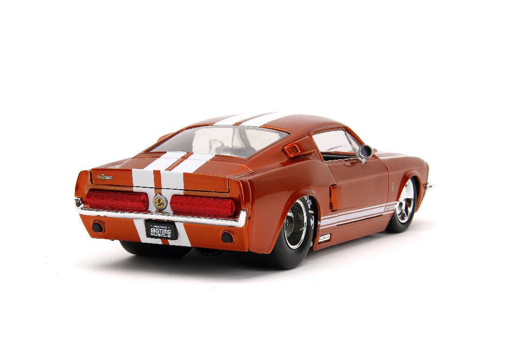 Jada 1/24 "BIGTIME Muscle" 1967 Shelby GT500 - Candy Orange – image 5