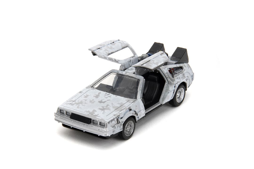 Jada 1/32 "Hollywood Rides"Back To The Future Time Machine Frost – image 8