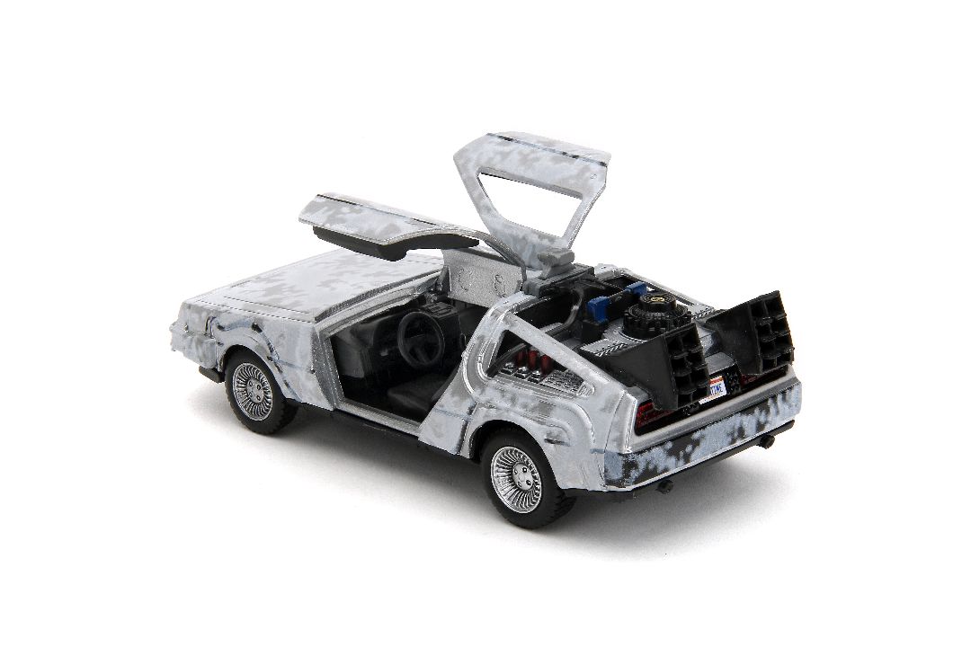 Jada 1/32 "Hollywood Rides"Back To The Future Time Machine Frost – image 9