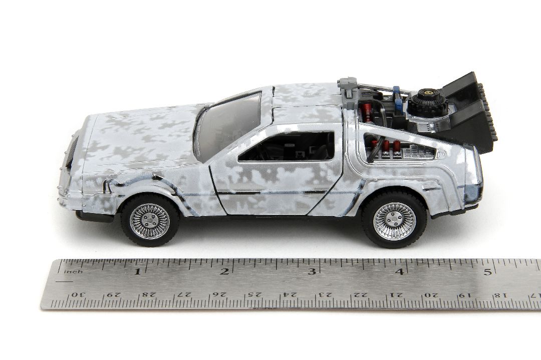 Jada 1/32 "Hollywood Rides"Back To The Future Time Machine Frost – image 13