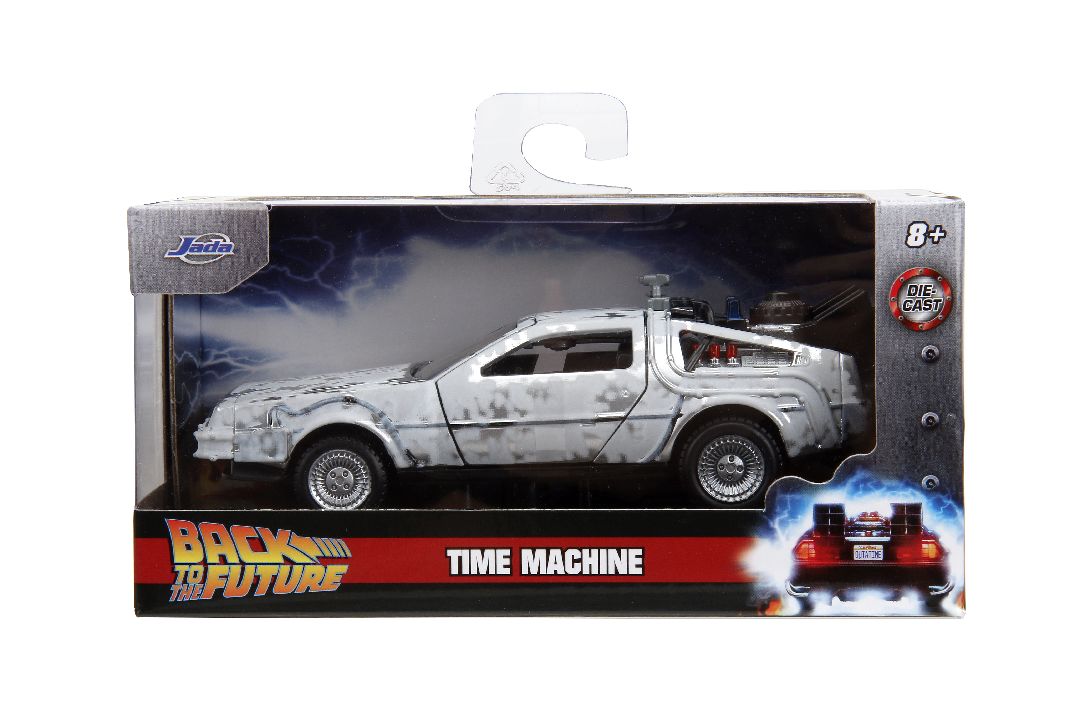 Jada 1/32 "Hollywood Rides"Back To The Future Time Machine Frost – image 14