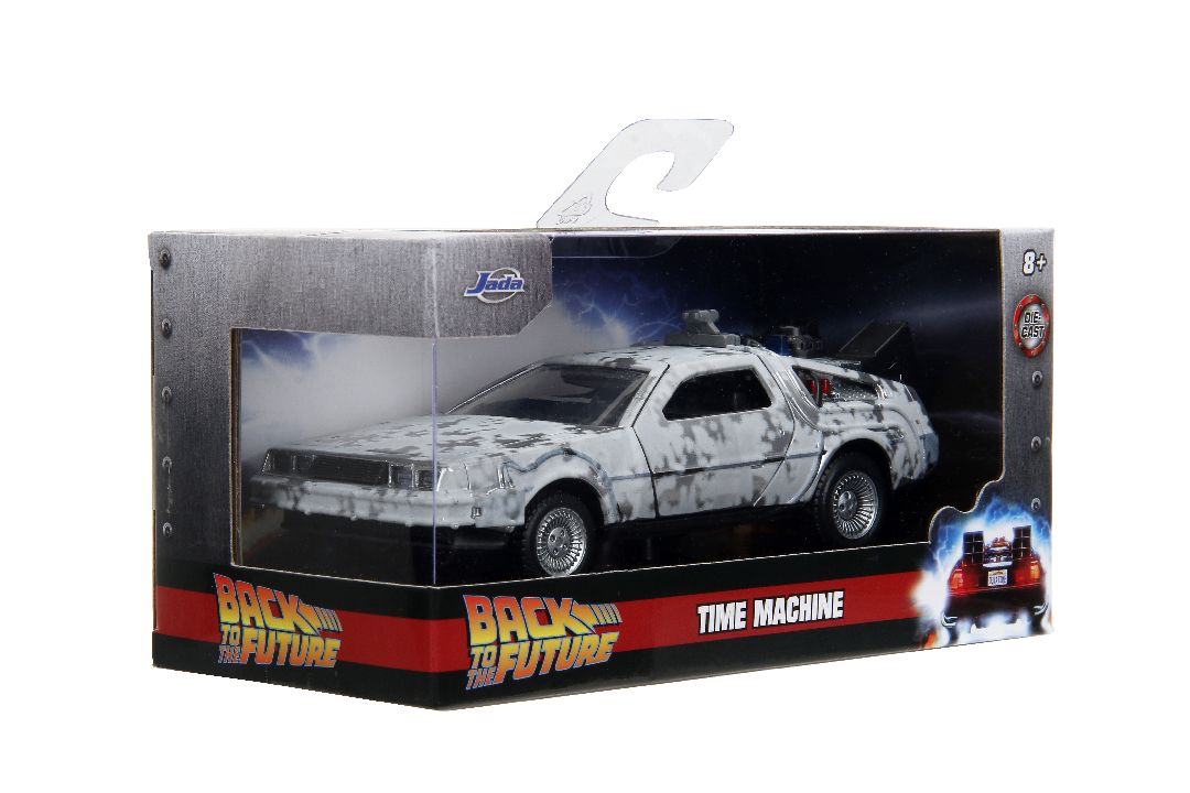 Jada 1/32 "Hollywood Rides"Back To The Future Time Machine Frost – image 15
