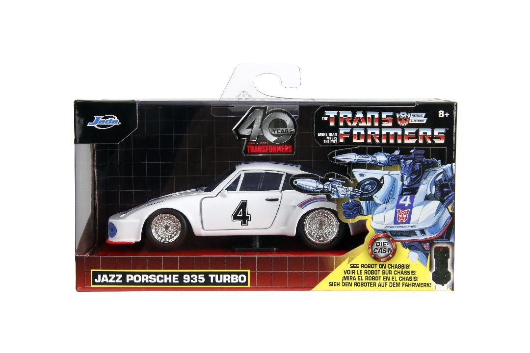 Jada 1/32 "Hollywood Rides" - Transformers 935 Turbo - G1 Jazz – image 5
