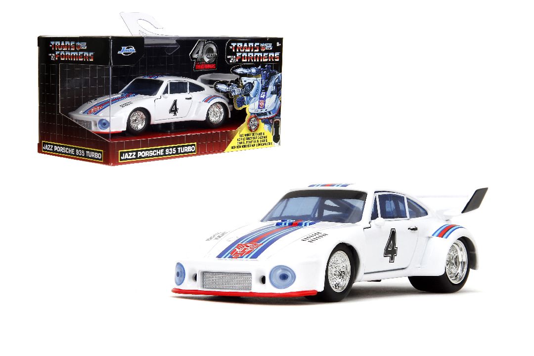 Jada 1/32 "Hollywood Rides" - Transformers 935 Turbo - G1 Jazz – image 7
