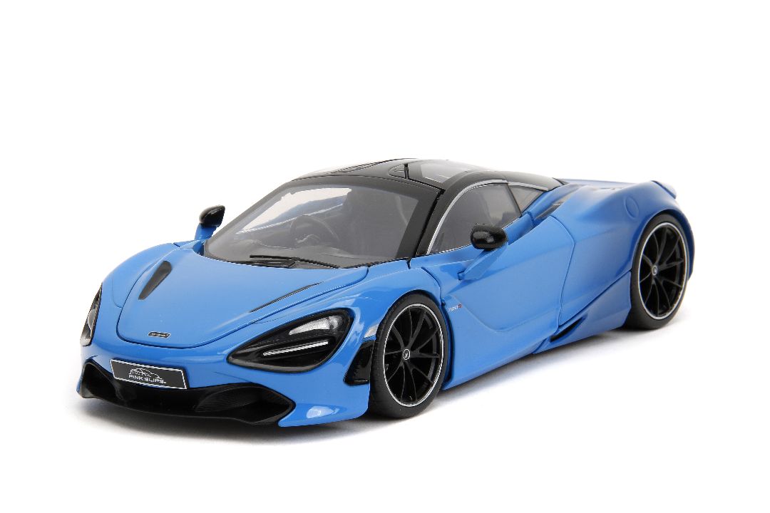 Jada 1/24 "Pink Slips" Mclaren 720S - Light/Dark Blue Gradient – image 2