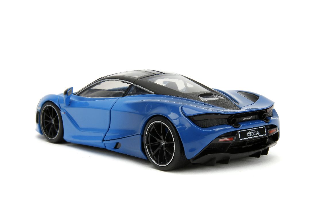 Jada 1/24 "Pink Slips" Mclaren 720S - Light/Dark Blue Gradient – image 4