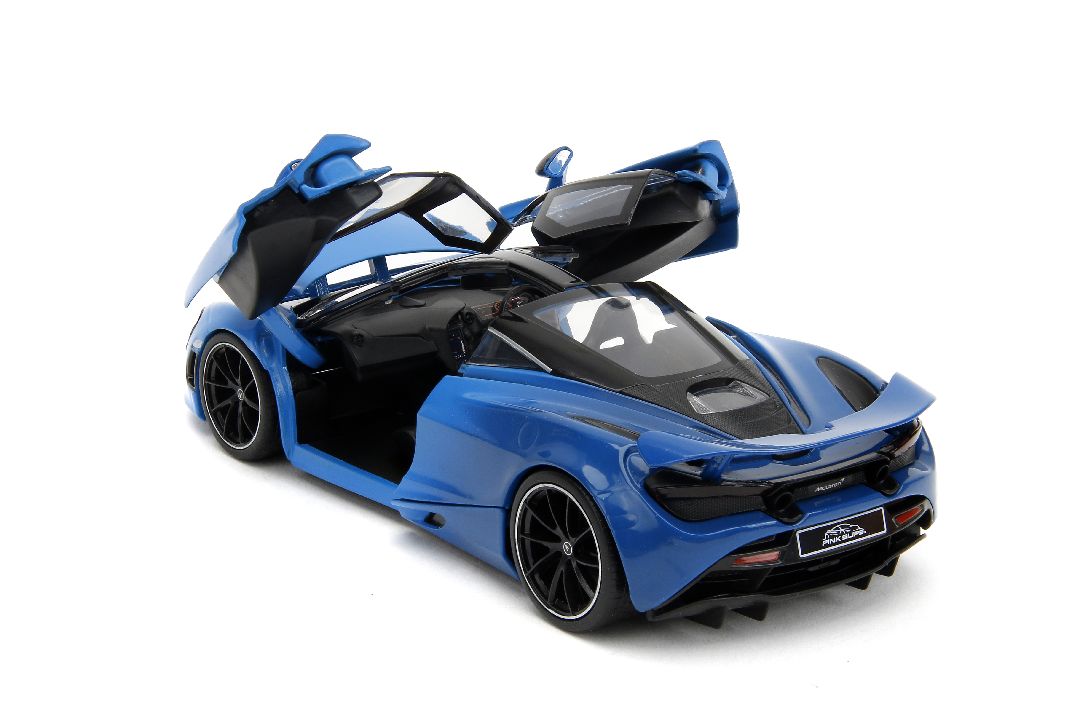 Jada 1/24 "Pink Slips" Mclaren 720S - Light/Dark Blue Gradient – image 12
