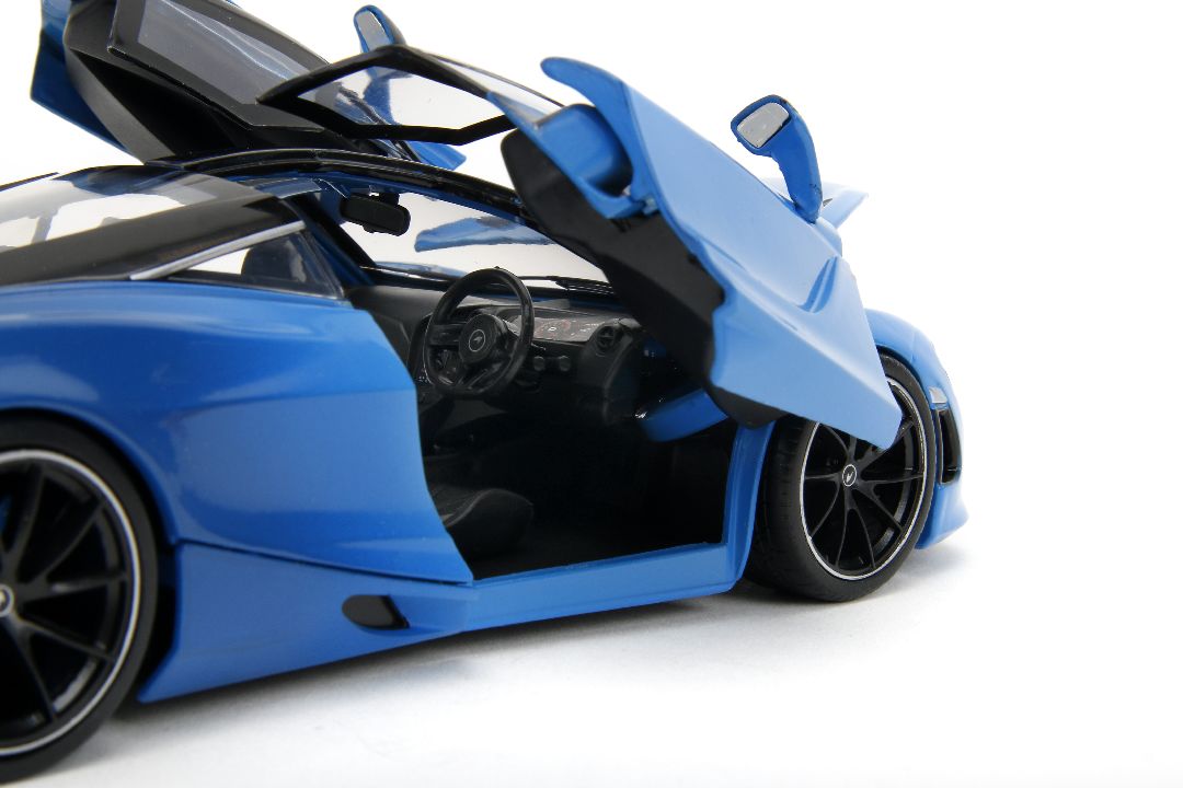 Jada 1/24 "Pink Slips" Mclaren 720S - Light/Dark Blue Gradient – image 13