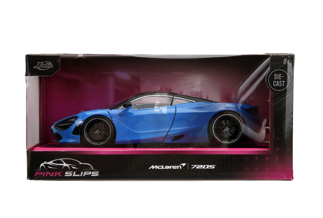 Jada 1/24 "Pink Slips" Mclaren 720S - Light/Dark Blue Gradient – image 16