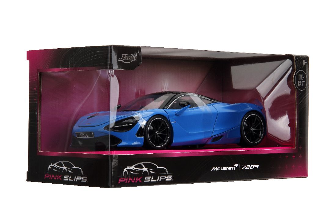 Jada 1/24 "Pink Slips" Mclaren 720S - Light/Dark Blue Gradient – image 17