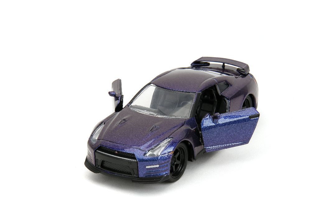 Jada 1/32 "Pink Slips" 2009 Nissan GT-R (R35) - Metallic Purple – image 3