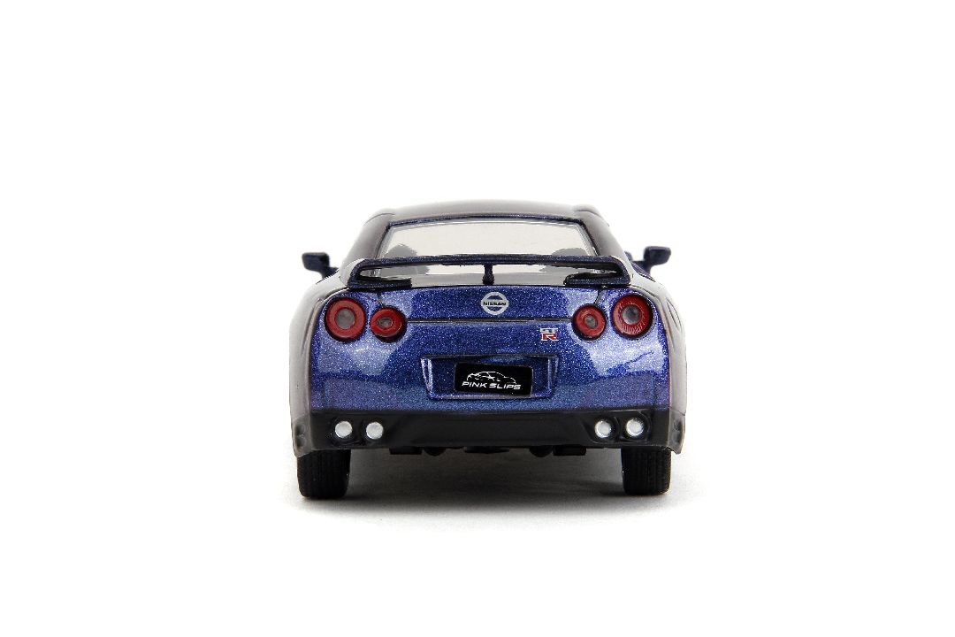 Jada 1/32 "Pink Slips" 2009 Nissan GT-R (R35) - Metallic Purple – image 9