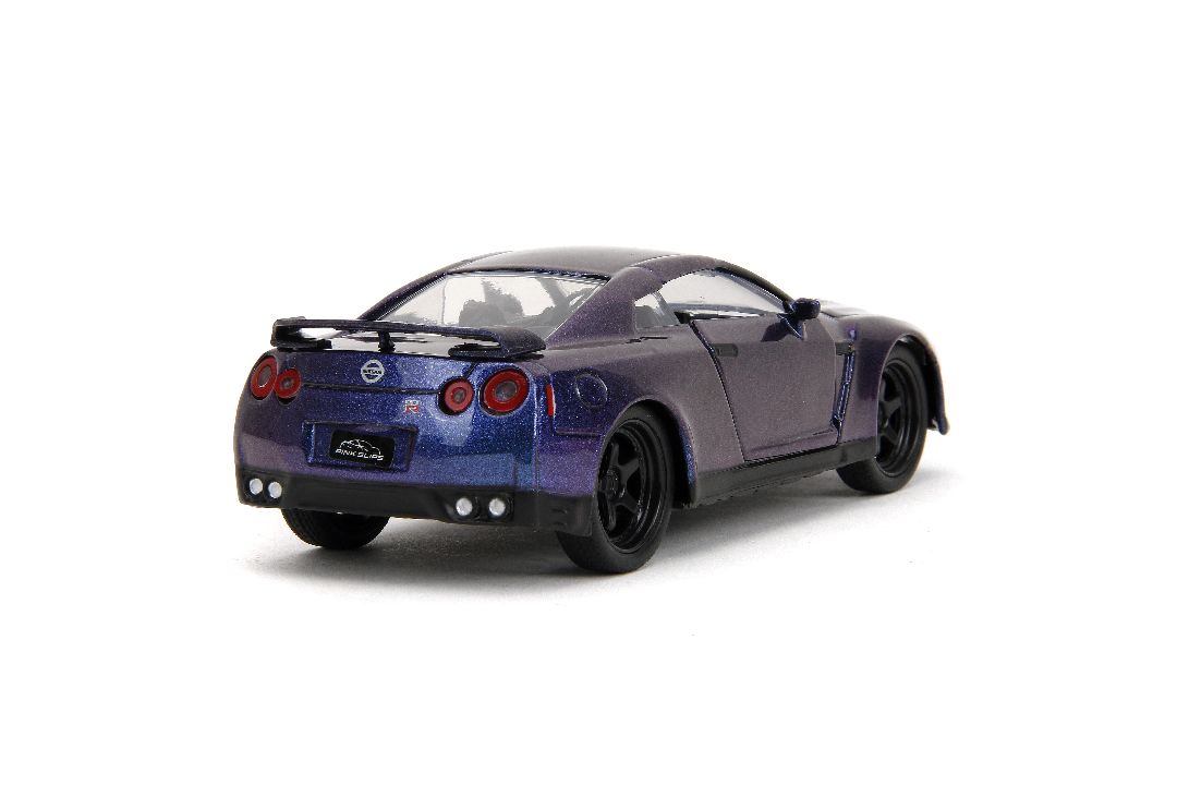 Jada 1/32 "Pink Slips" 2009 Nissan GT-R (R35) - Metallic Purple – image 10