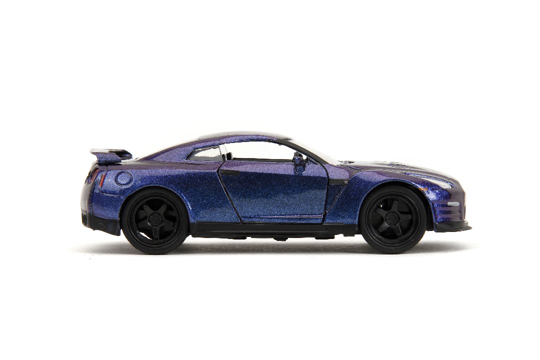 Jada 1/32 "Pink Slips" 2009 Nissan GT-R (R35) - Metallic Purple – image 11