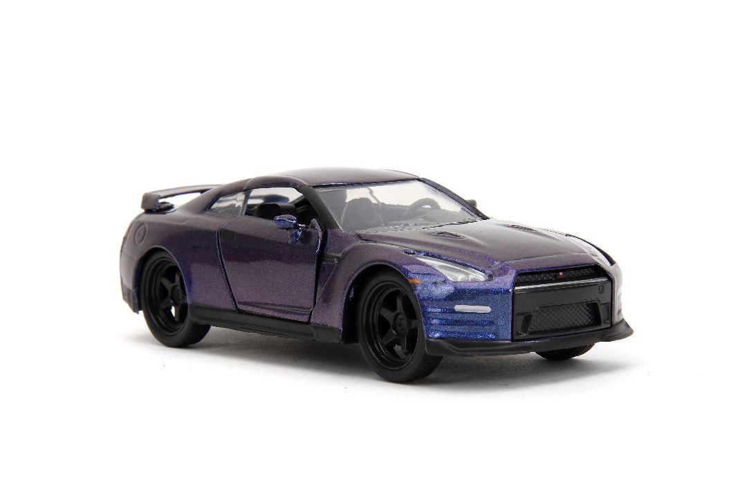 Jada 1/32 "Pink Slips" 2009 Nissan GT-R (R35) - Metallic Purple – image 12