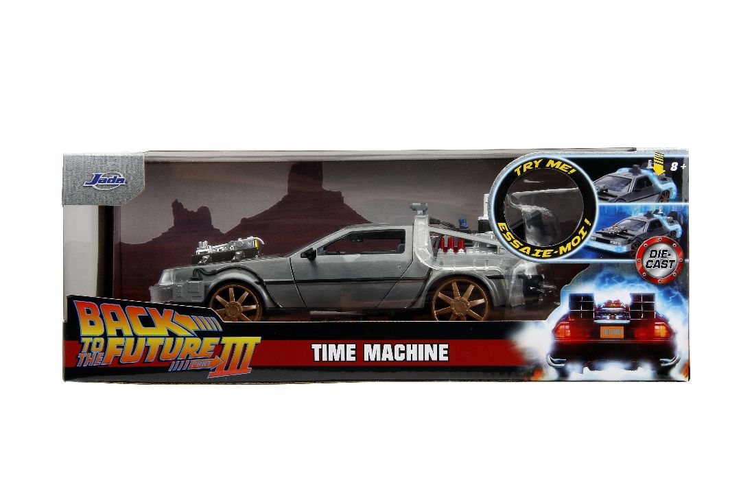 Jada 1/24 Back To The Future Part III - Time Machine w/Light – image 2