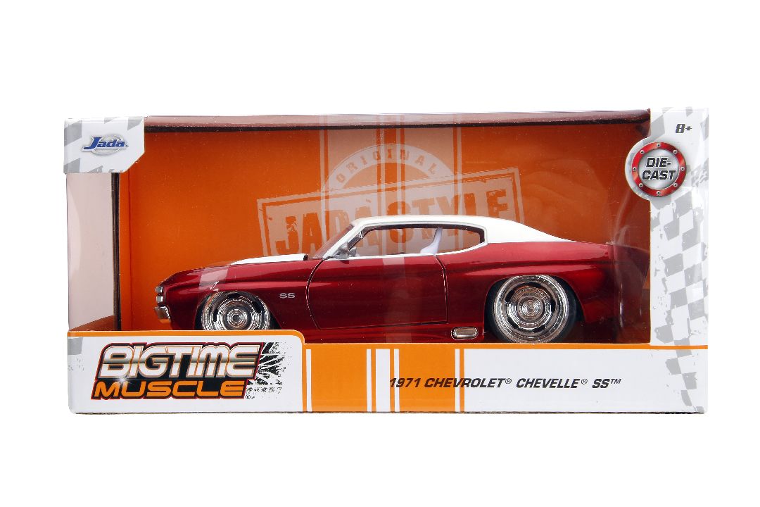 Jada 1/24 "BIGTIME Muscle" 1971 Chevy Chevelle SS – image 14