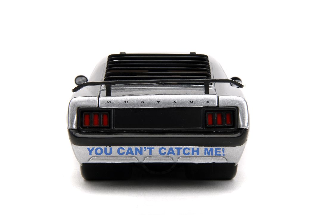 Jada 1/24 "BIGTIME Muscle" 1970 Ford Mustang Boss 429 -Candy Slv – image 4
