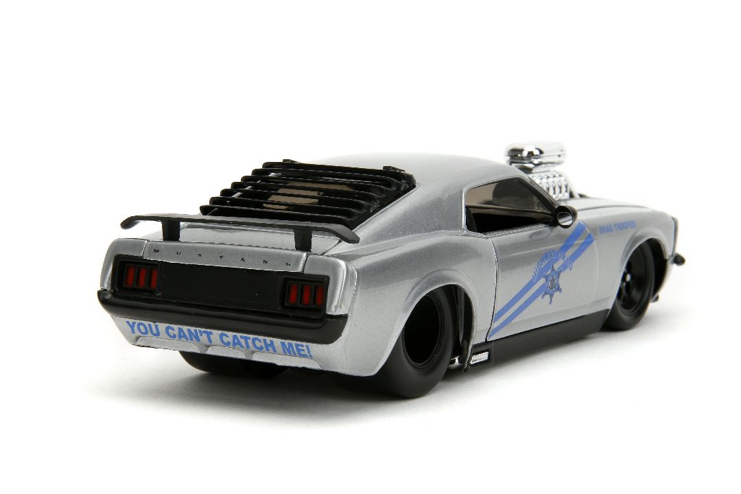 Jada 1/24 "BIGTIME Muscle" 1970 Ford Mustang Boss 429 -Candy Slv – image 5