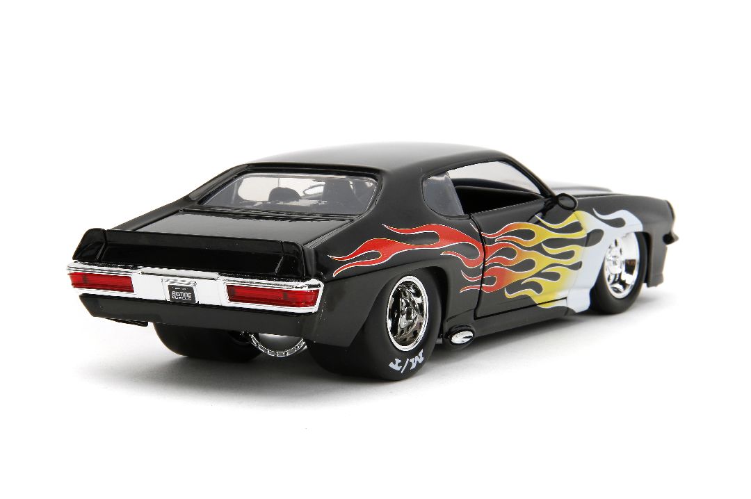 Jada 1/24 "BIGTIME Muscle" 1971 Pontiac GTO Judge - Glossy Black – image 5