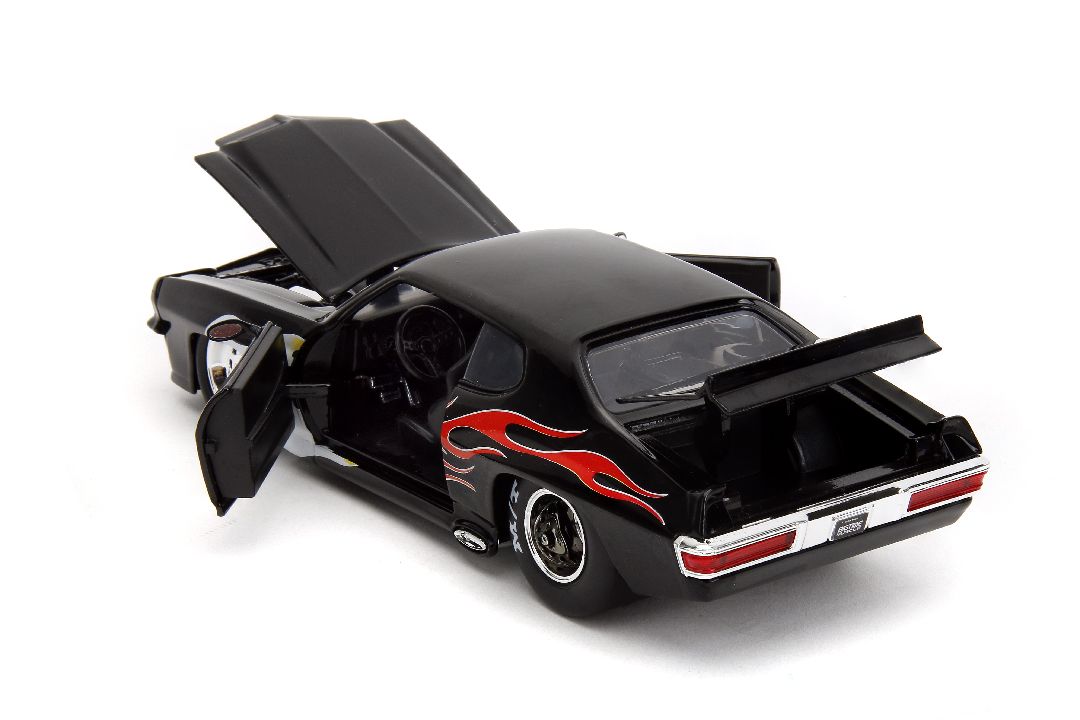 Jada 1/24 "BIGTIME Muscle" 1971 Pontiac GTO Judge - Glossy Black – image 11