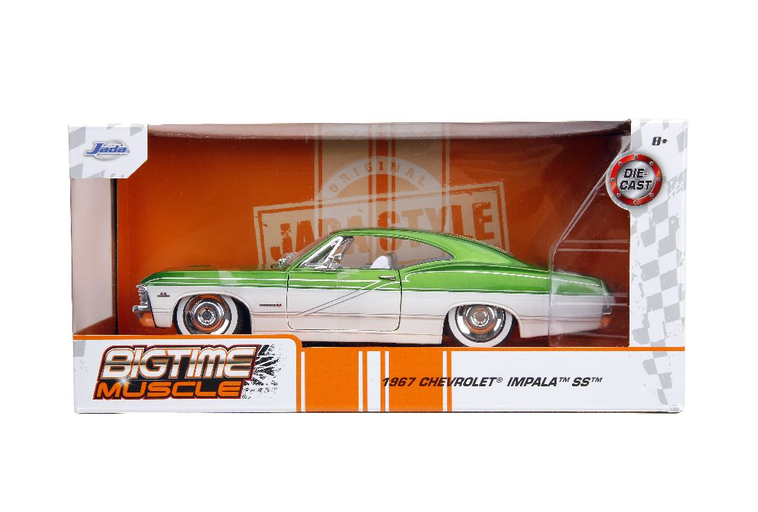 Jada 1/24 "BIGTIME Muscle" 1967 Chevy Impala 2-Door – image 12