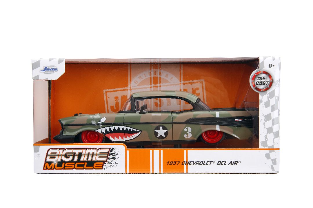 Jada 1/24 "BIGTIME Muscle" - 1957 Chevy Bel Air – image 2
