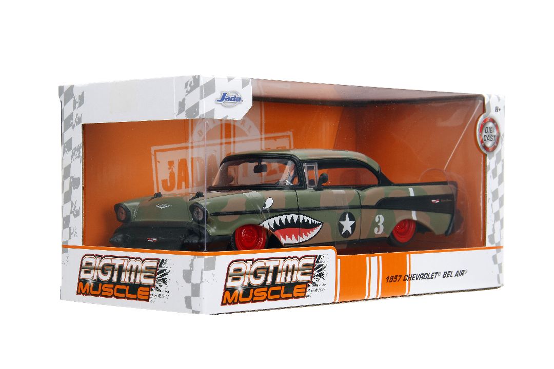 Jada 1/24 "BIGTIME Muscle" - 1957 Chevy Bel Air – image 3