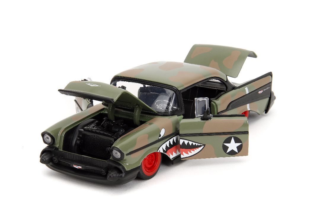 Jada 1/24 "BIGTIME Muscle" - 1957 Chevy Bel Air – image 15