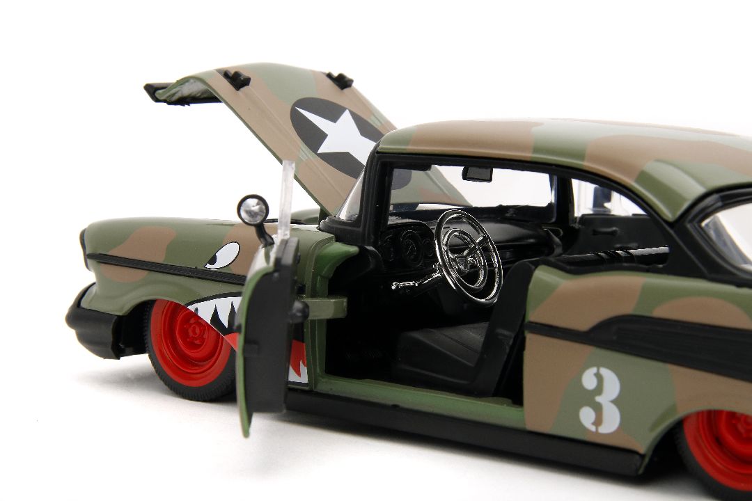 Jada 1/24 "BIGTIME Muscle" - 1957 Chevy Bel Air – image 17