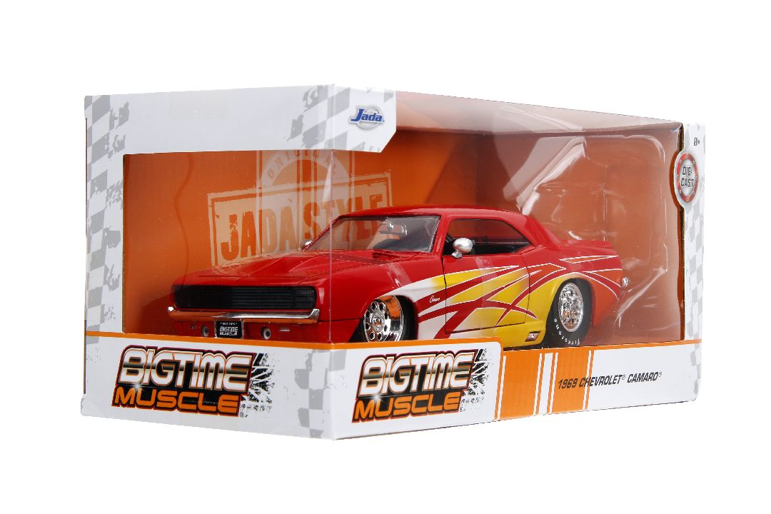 Jada 1/24 "BIGTIME Muscle" - 1969 Chevy Camaro – image 12
