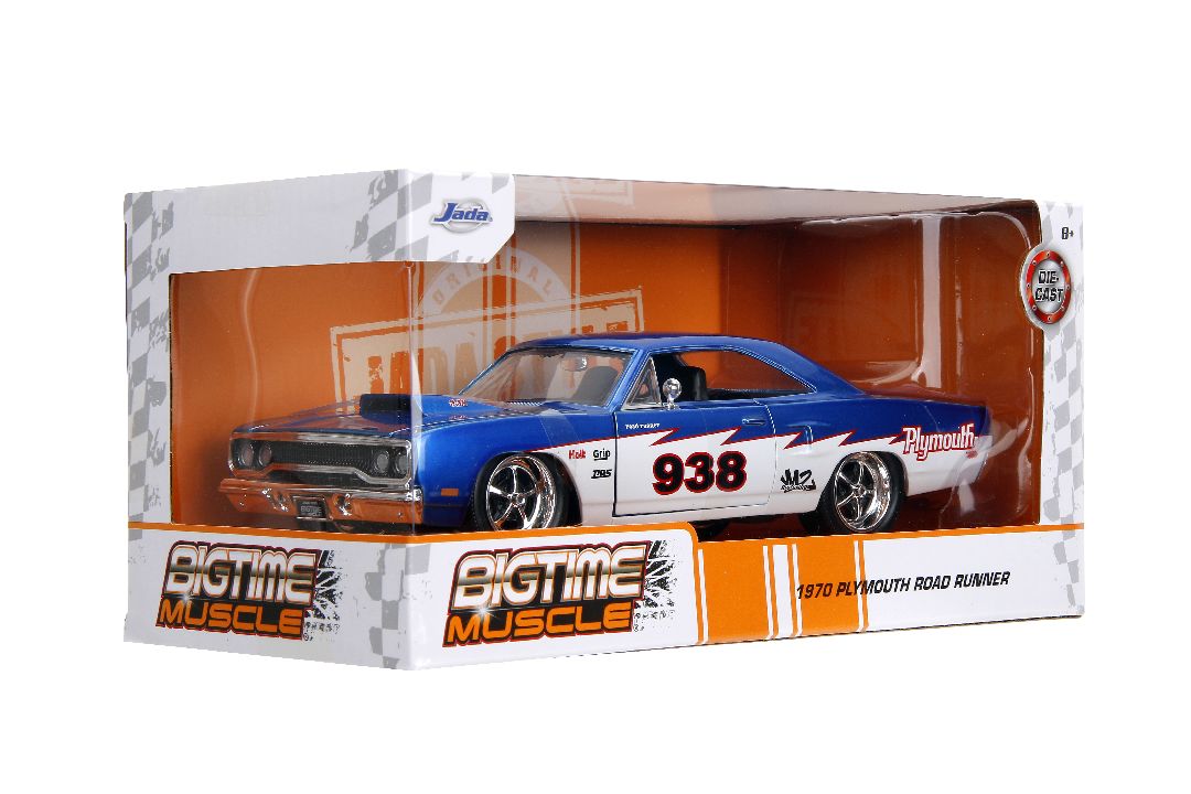 Jada 1/24 "BIGTIME Muscle" - 1970 Plymouth Road Runner – image 3