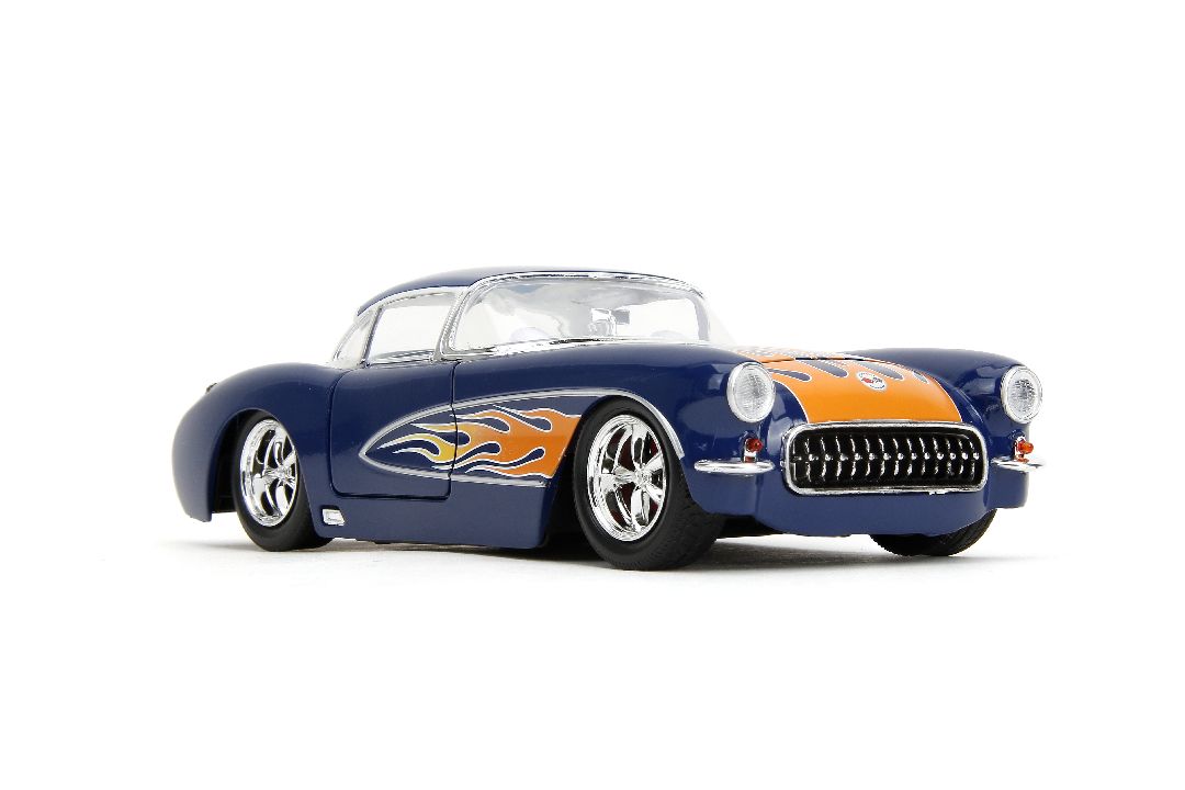 Jada 1/24 "BIGTIME Muscle" - 1957 Chevy Corvette – image 3