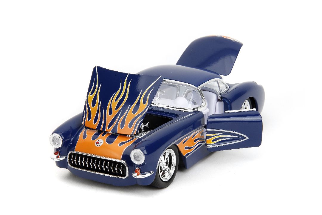Jada 1/24 "BIGTIME Muscle" - 1957 Chevy Corvette – image 6