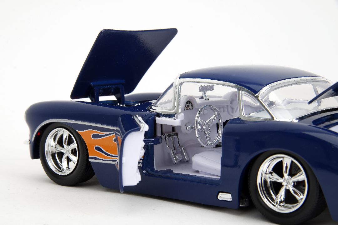 Jada 1/24 "BIGTIME Muscle" - 1957 Chevy Corvette – image 8