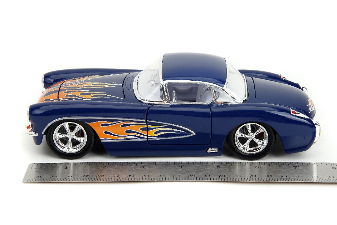 Jada 1/24 "BIGTIME Muscle" - 1957 Chevy Corvette – image 9